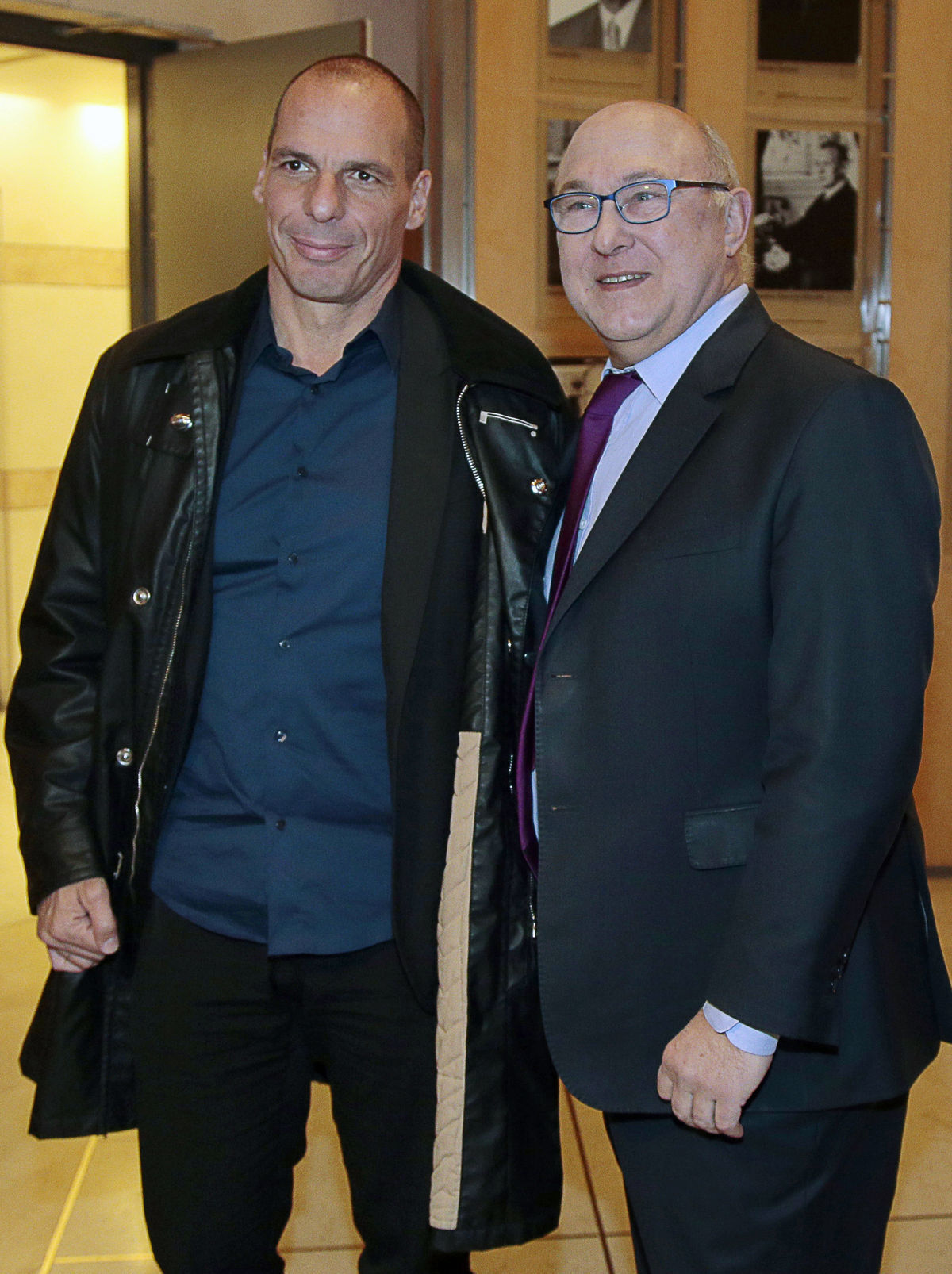 Grécky minister financií Janis Varufakis...