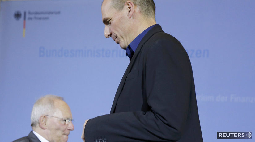 Janis Varufakis, Wolfgang Schäuble