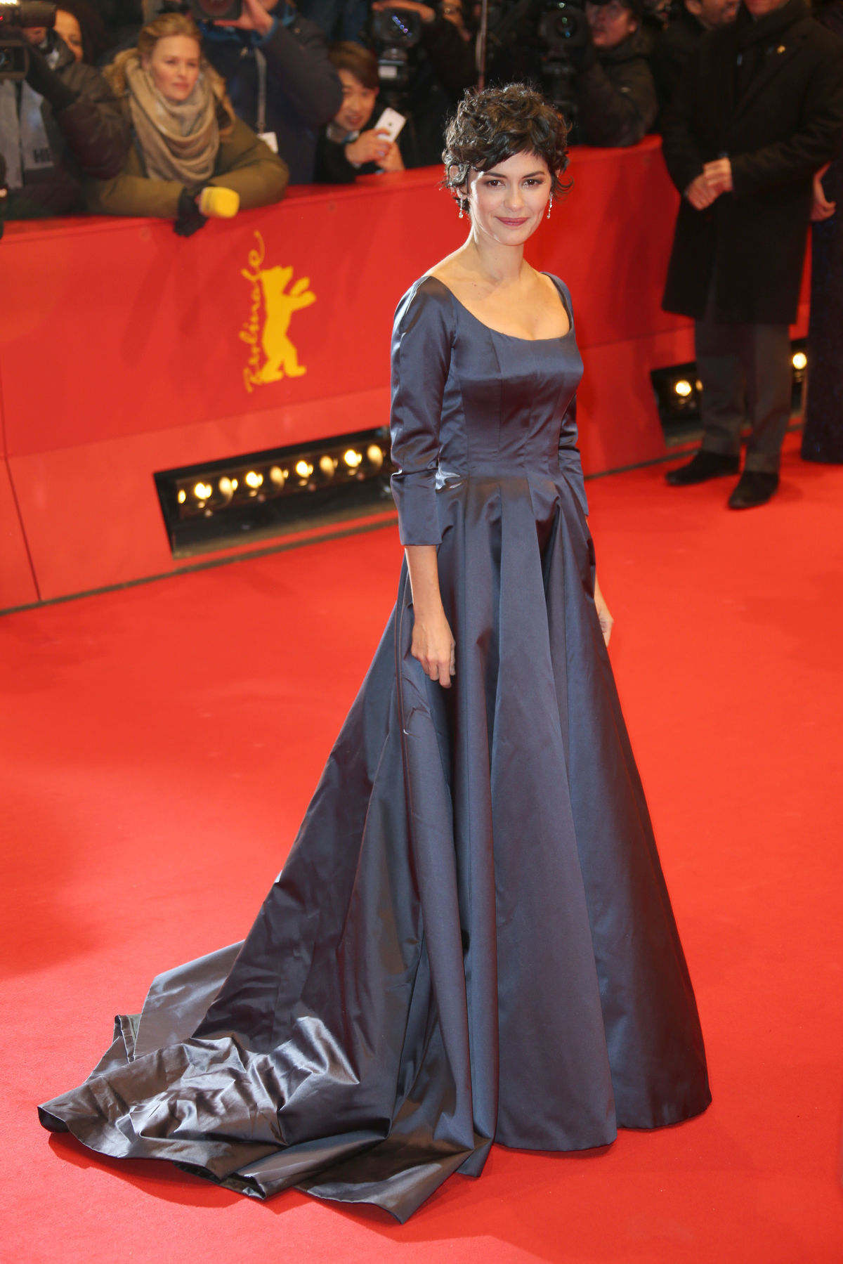 Audrey Tautou pózuje počas otváracieho...