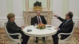 Putin bude mať dvojstranné rozhovory s Merkelovou i Hollandom