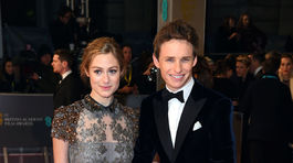 Hannah Bagshawe a jej manžel - na BAFTA nominovaný Eddie Redmayne.