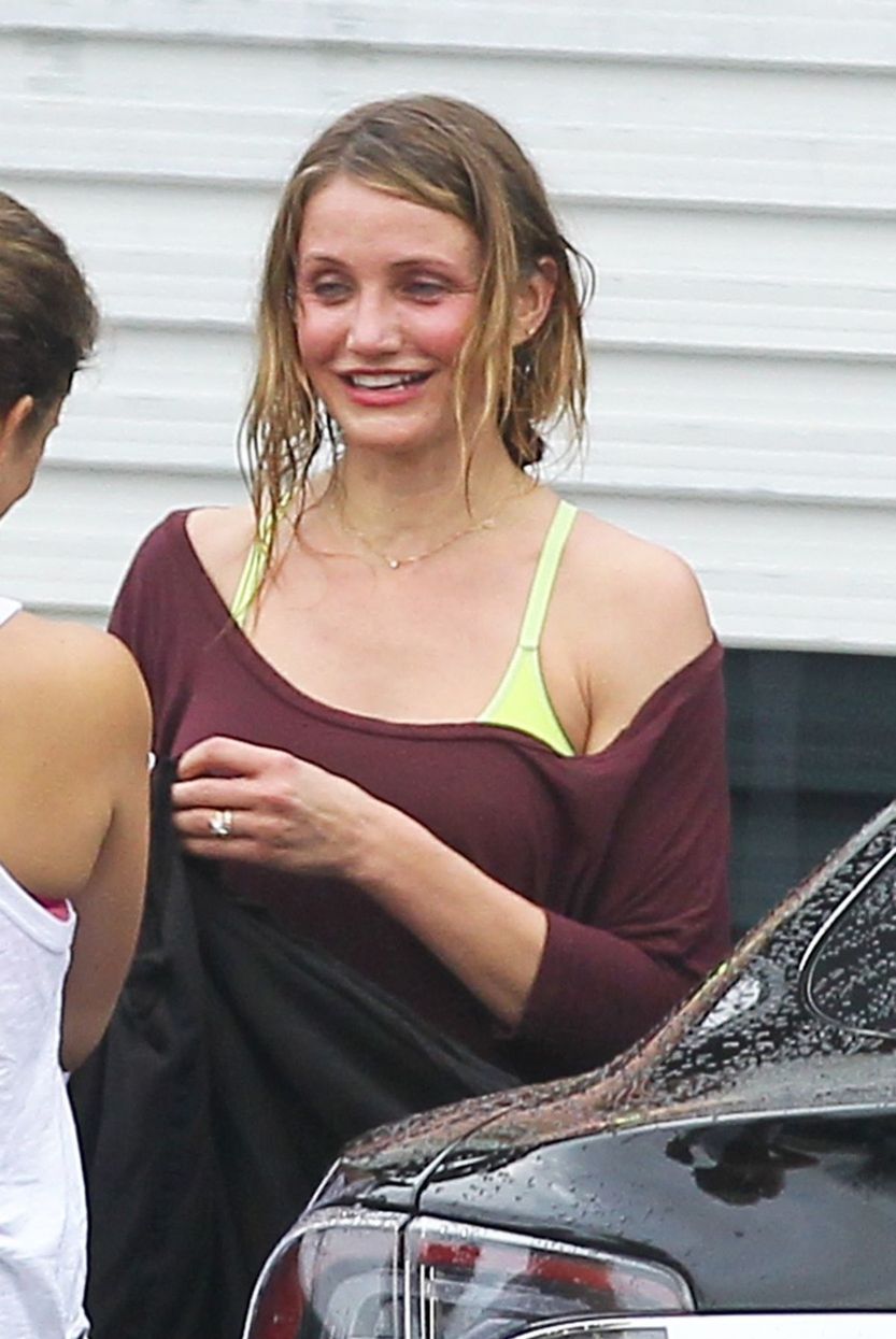 Cameron Diaz po tanečnom tréningu pred...