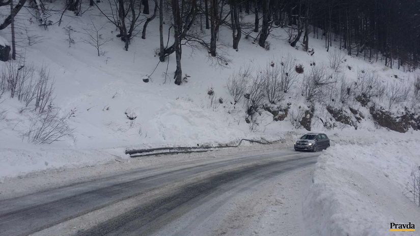 Cesta na horskom priechode Čertovica, kde v...