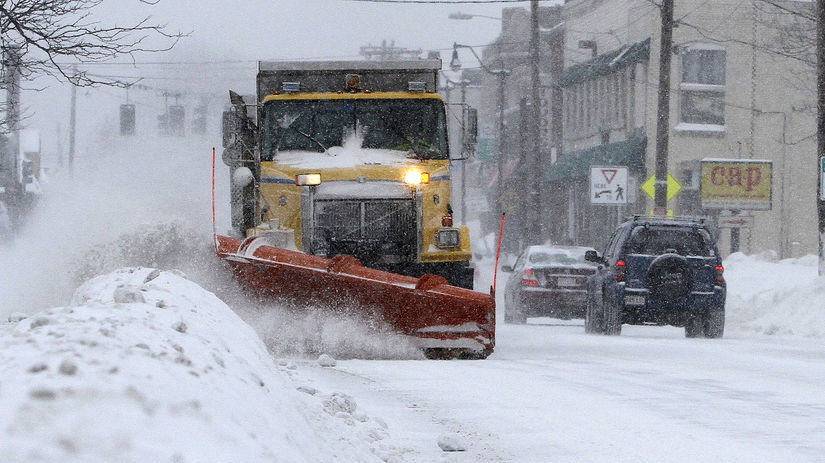 počasie, zima, sneh, Massachusetts, USA