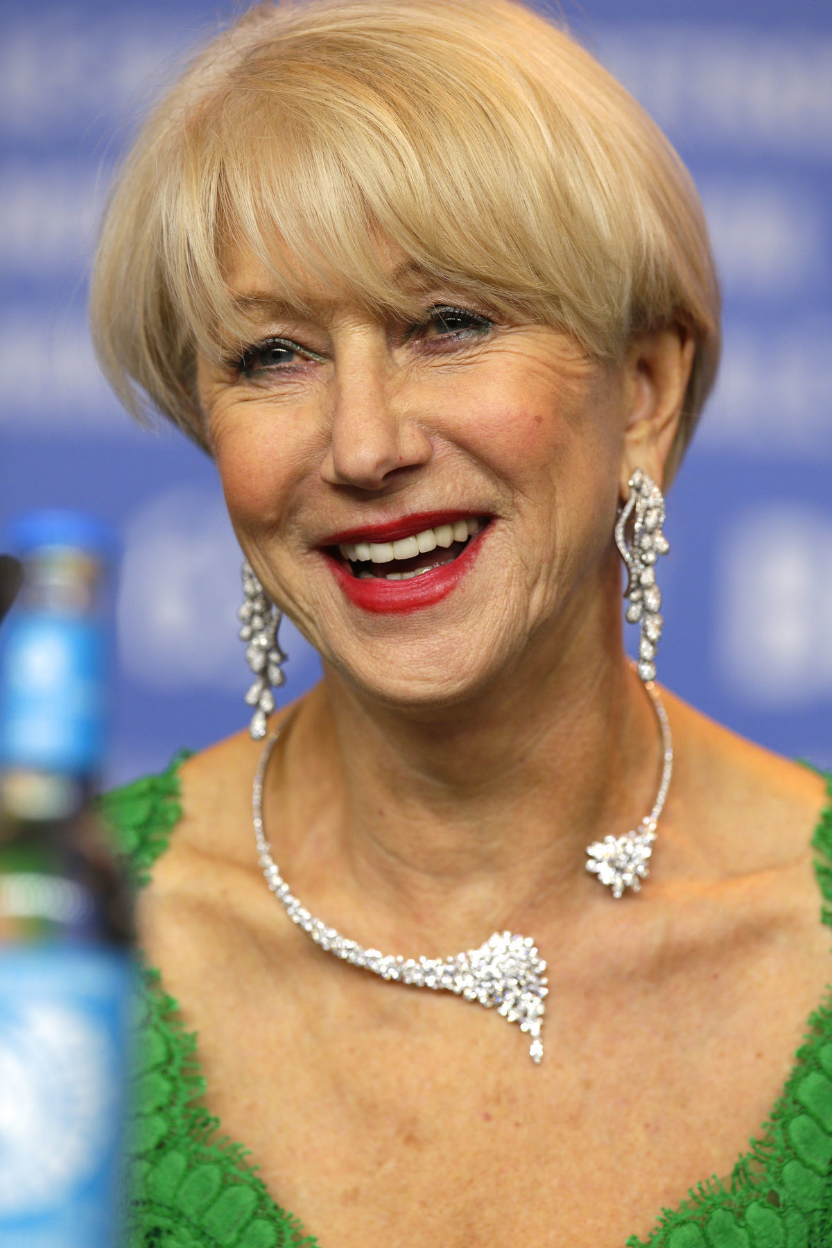 Herečka Helen Mirren vyzerala na tlačovej...