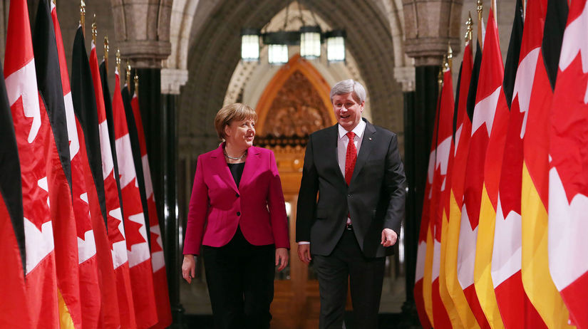 Kanada, Angela Merkelová, Stephen Harper