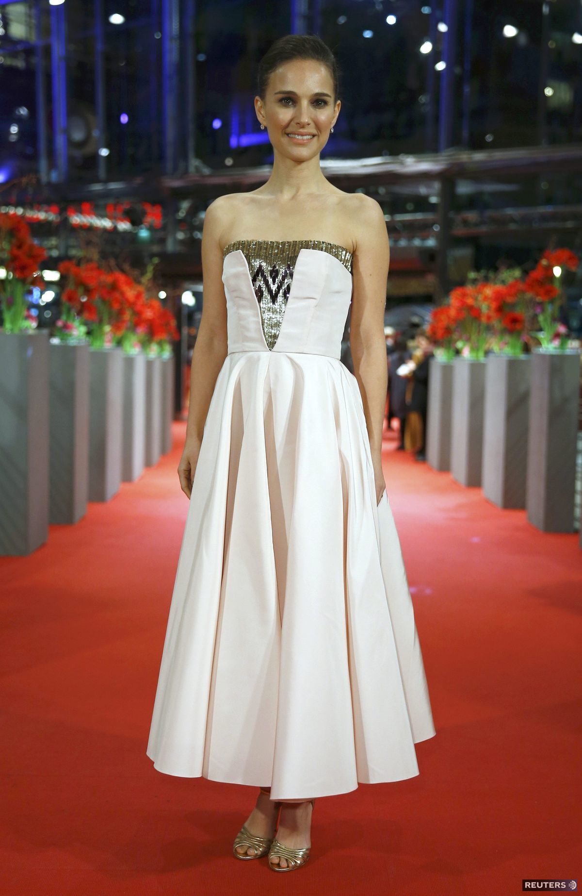Herečka Natalie Portman na filmovom festivale v...
