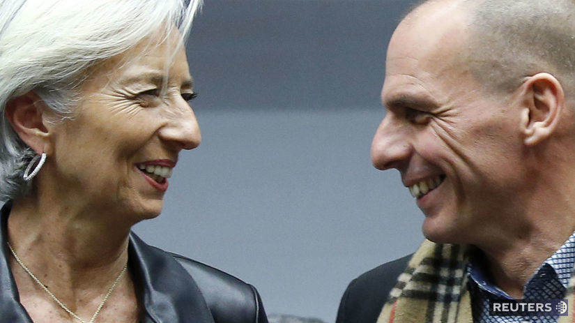 Christine Lagardeová, Janis Varufakis