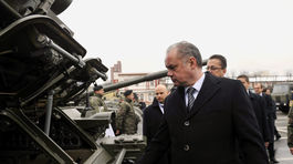 Prezident, Andrej Kiska, zbrane, armáda, vojaci, vojsko, Martin Glvač,