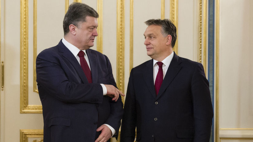 Viktor Orbán, Petro Porošenko