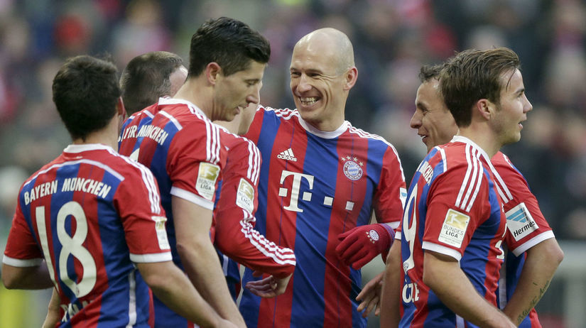 Bayern Mníchov, futbal, radosť