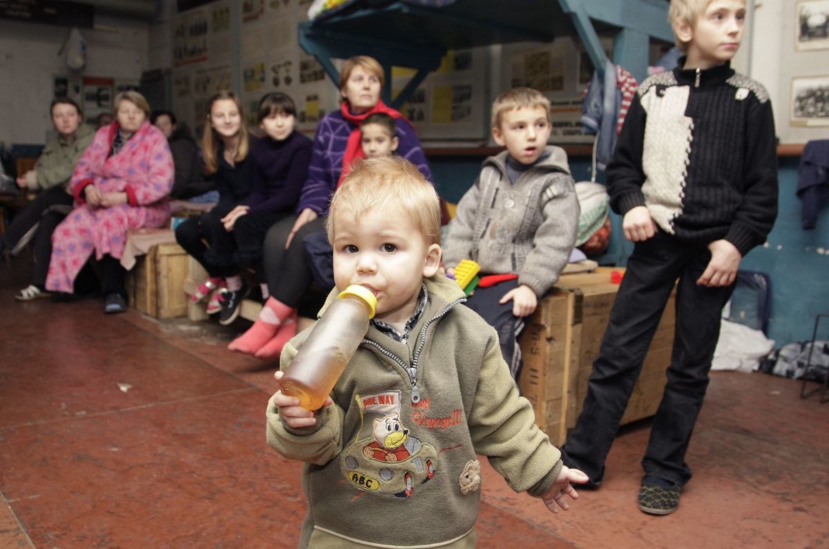 Obyvatelia Donecka trávia viac času v...