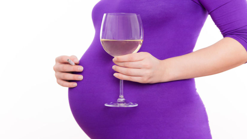 víno, tehotenstvo, alkohol
