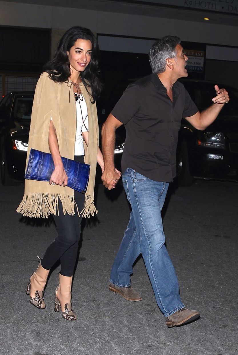 George Clooney a jeho manželka Amal Clooney sa...