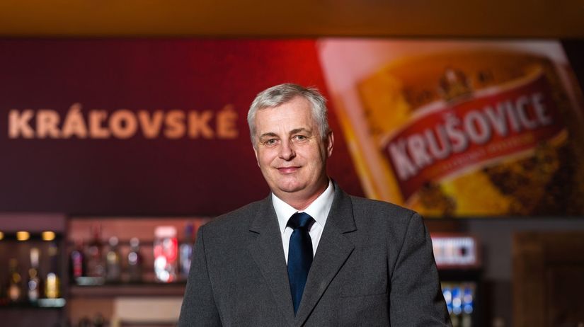 Odborník z Kráľovského pivovaru Krušovice Josef...