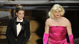 Oscar - kultové momenty - Anne Hathaway a James Franco