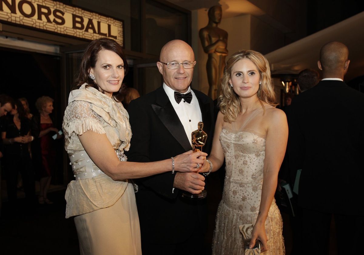 Rodičia zosnulého herca Heatha Ledgera - zľava:...