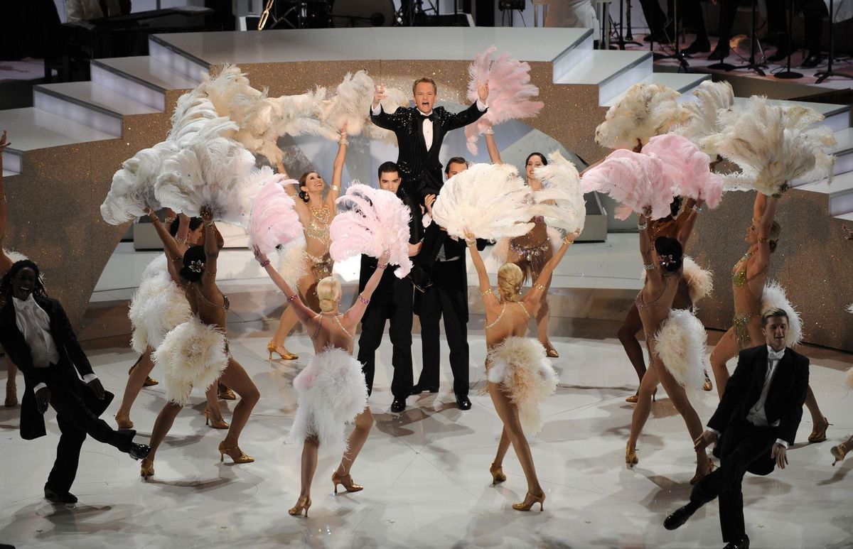 Herec a moderátor Neil Patrick Harris...