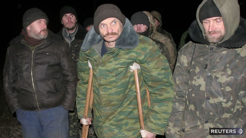 Výmena zajatcov v Luhansku.