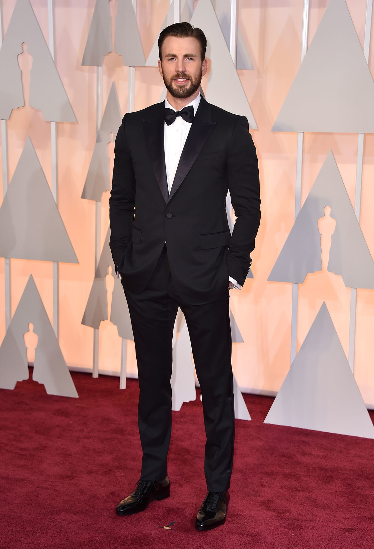Herec Chris Evans na archívnom zábere.