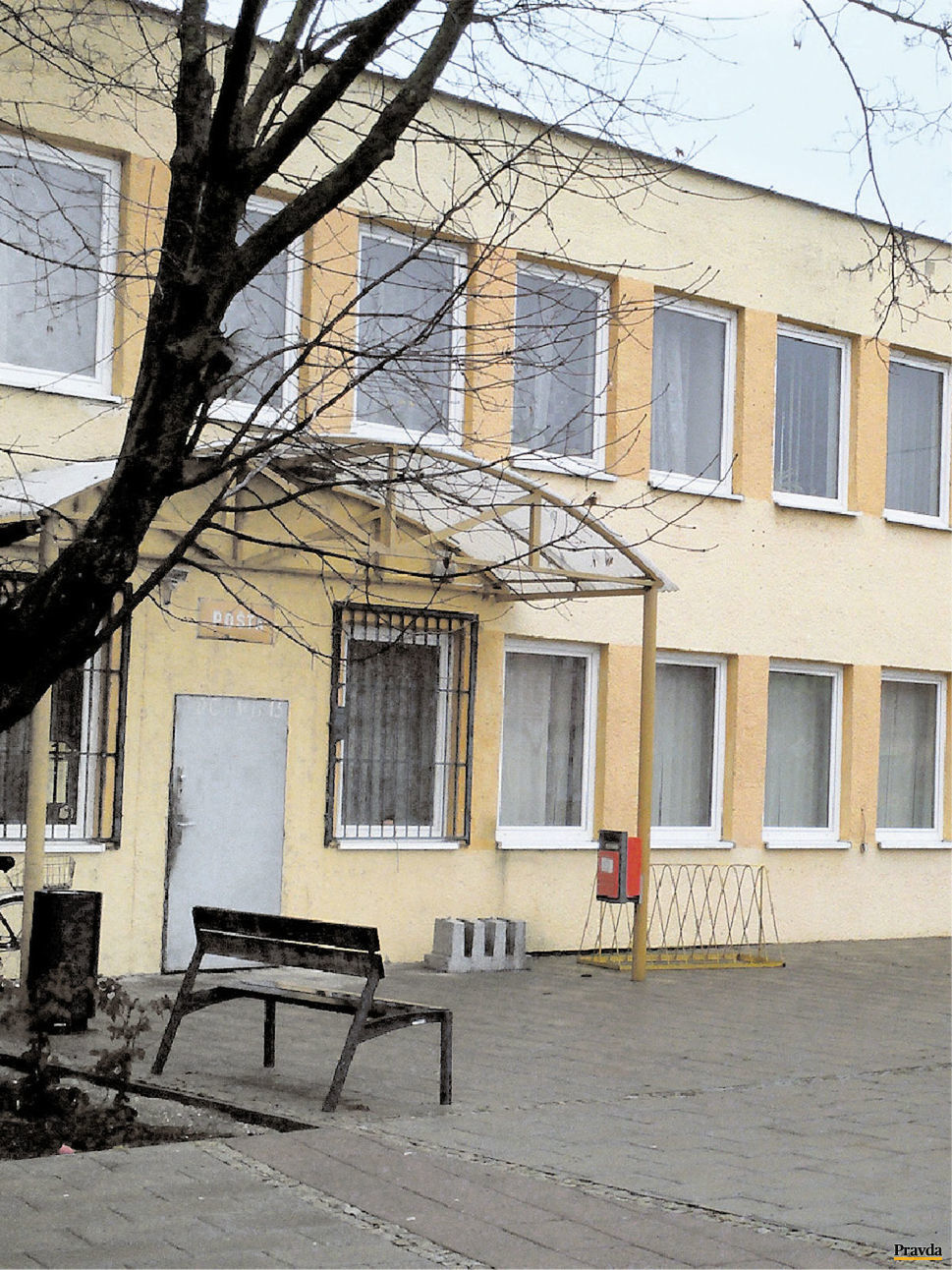 Obecný úrad v Branči.