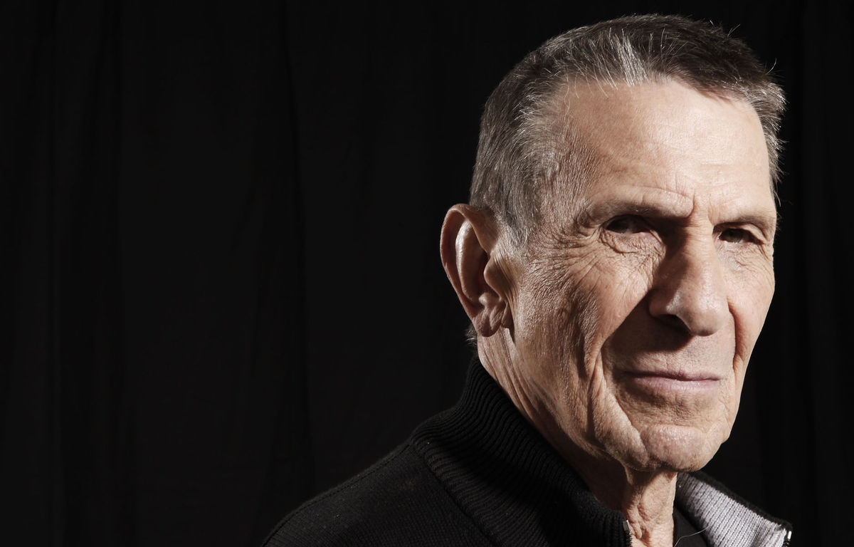Leonard Nimoy na snímke z roku 2009.