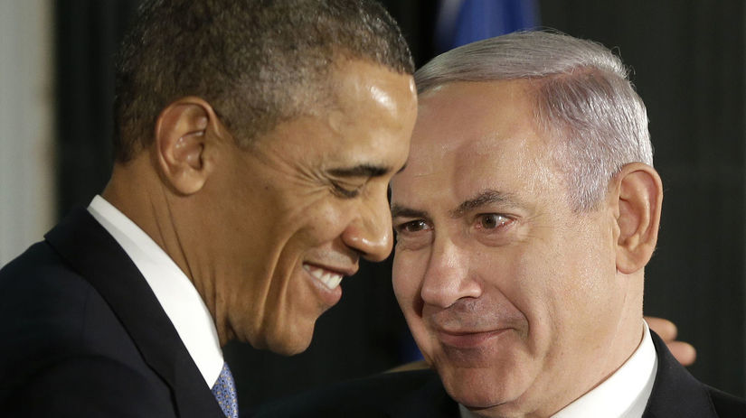 Benjamin Netanjahu a Barack Obama