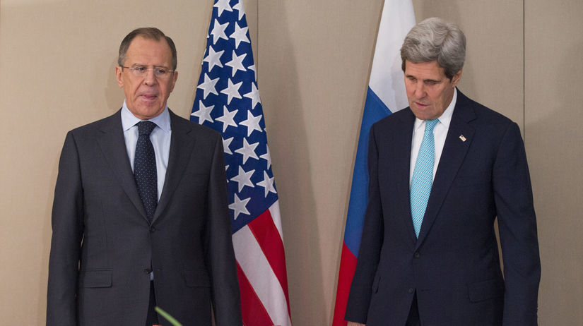 Sergej Lavrov, John Kerry, USA, Rusko, Ženeva,...