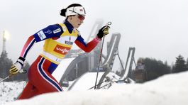 Björgenová sa stala po tretí raz šampiónkou v skiatlone. Medzi mužmi vyhral Usťugov