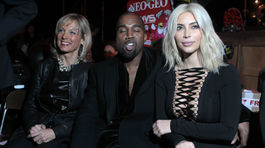 Kanye West a jeho "vosková" manželka Kim Kardashian West