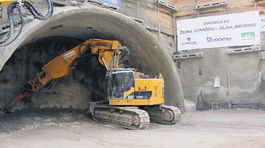 Začali raziť siedmy diaľničný tunel