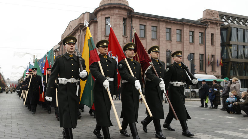 Litva, oslavy nezávislosti, vojaci