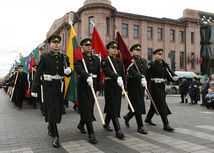 Litva, oslavy nezávislosti, vojaci