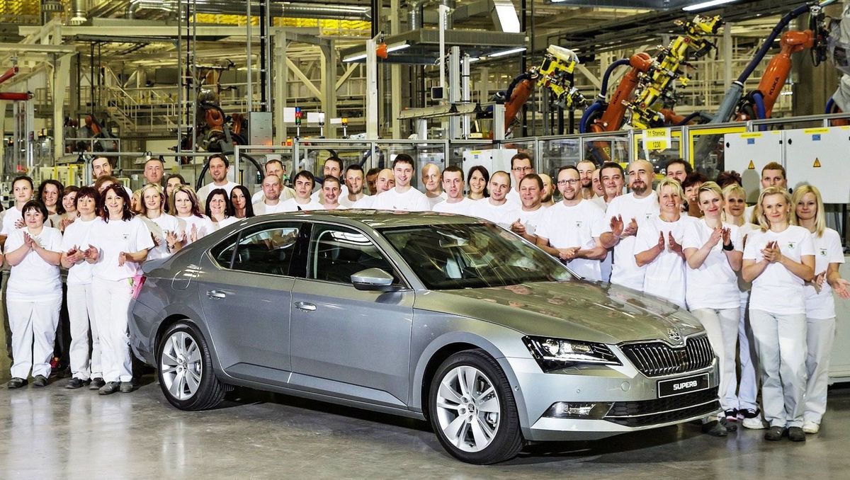 Nový Superb bude schádzať z výrobných liniek...