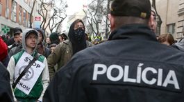 Blokáda neonacistov, antifašisti, Bratislava, bez náckov