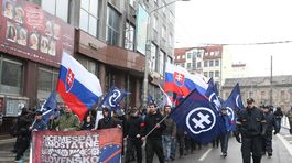 Pochod nacionalistov, neonacistov, Tiso, Bratislava, bez náckov, blokáda