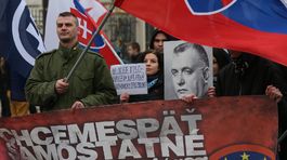 Pochod nacionalistov, neonacistov, Tiso, Bratislava, bez náckov, blokáda