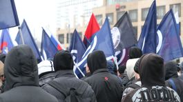 Pochod extrémistov Bratislavou.