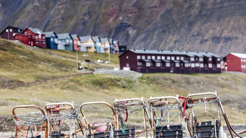 slnko, Špicberg, Longyearbyen, hotel