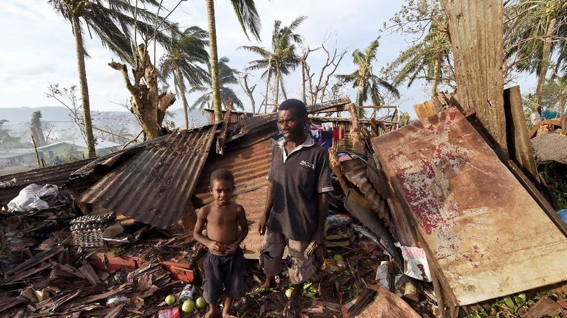 Vanuatu, cyklón, tropická búrka, Port Vila,...