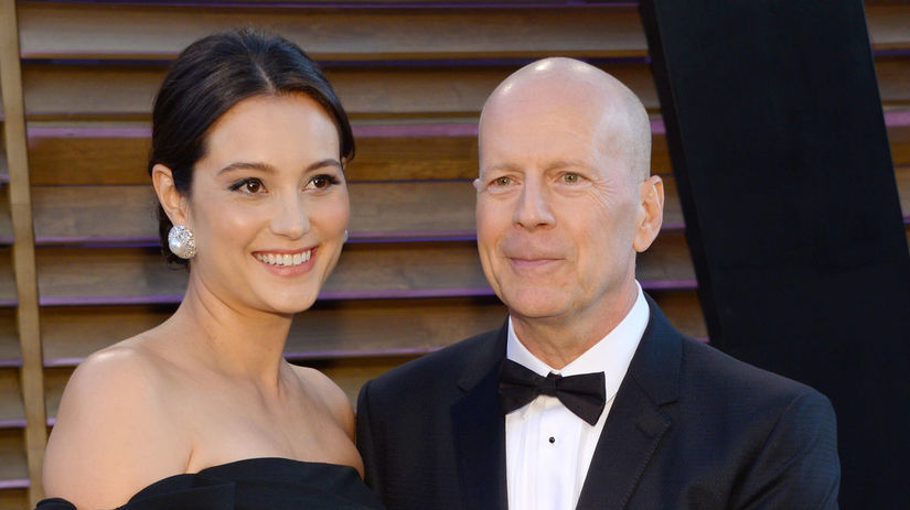 Rok 2014: Bruce Willis a jeho manželka Emma...