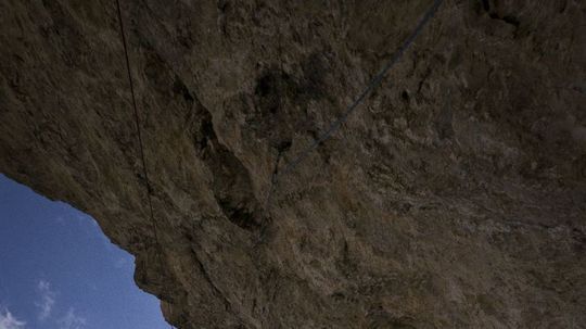 Na južnej stene Laserzu v roku 2012.