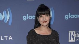 Pauley Perrette na udeľovaní GLAAD Media Awards...