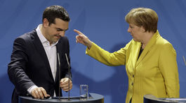 Angela Merkelová, Alexis Tsipras