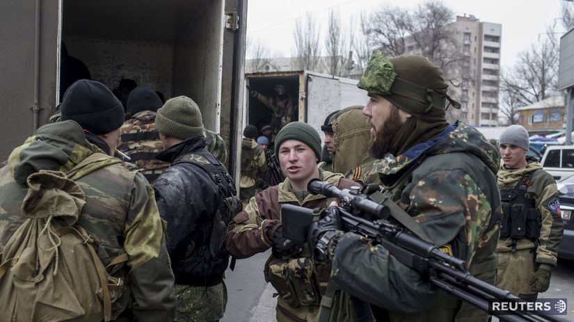 Ukrajina, proruskí separatisti, Doneck