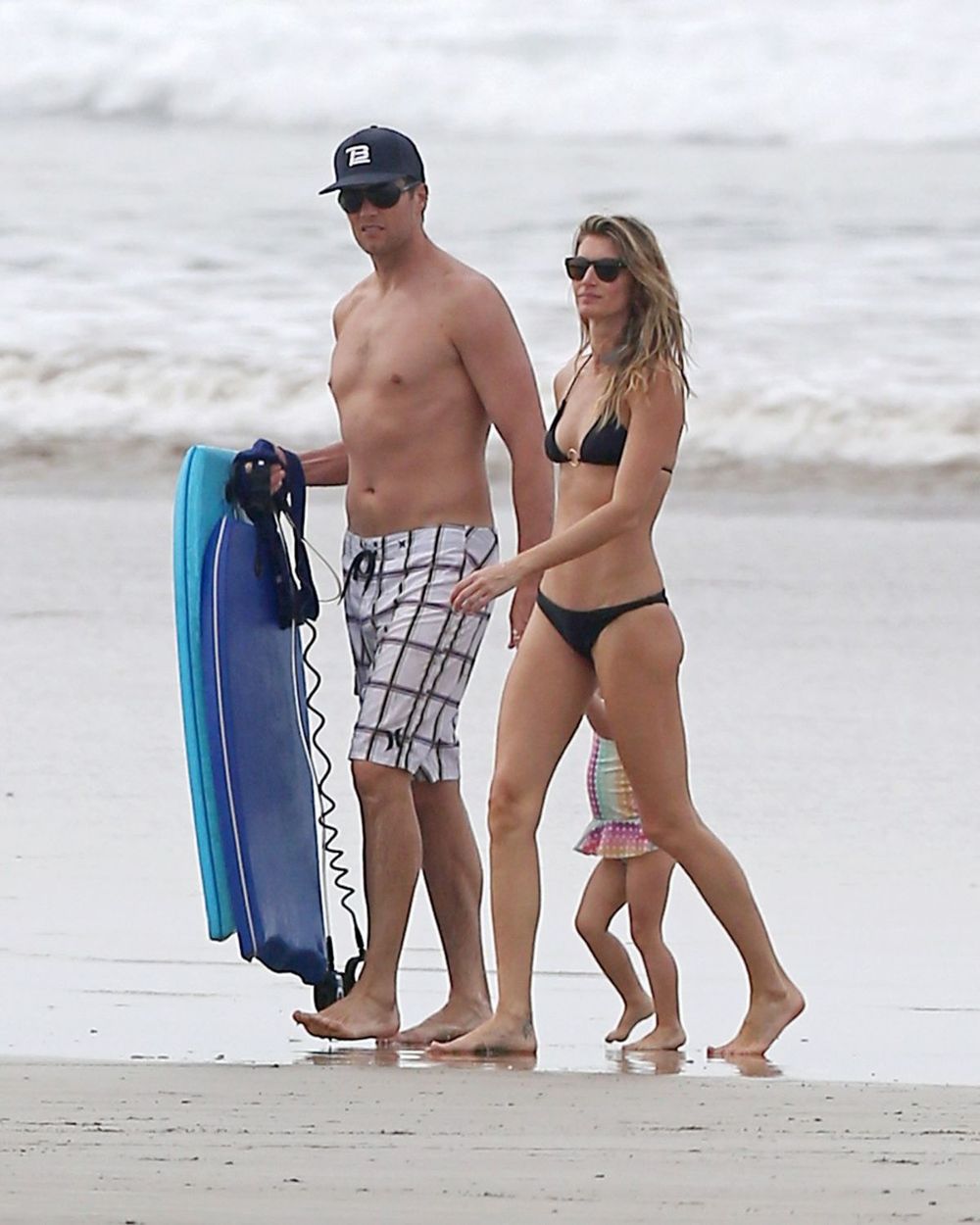 Topmodelka Gisele Bündchen počas dovolenky v...