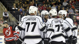 Sekera strelil prvý gól za Kings. Gáboríka vyhlásili za hviezdu