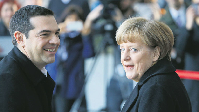 Merkelová, Tsipras