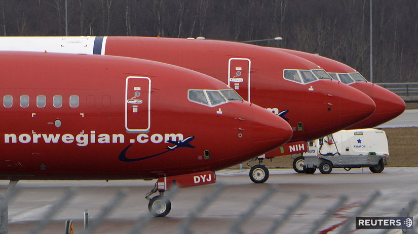 Norwegian, lietadlo, lietadlá, letisko, nórske...