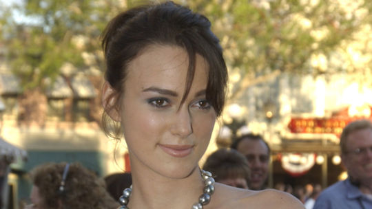 Rok 2003: Herečka Keira Knightley na filmovej...